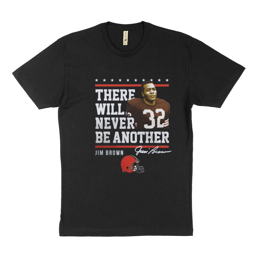 there will never be another jim brown Sustainable T-Shirt