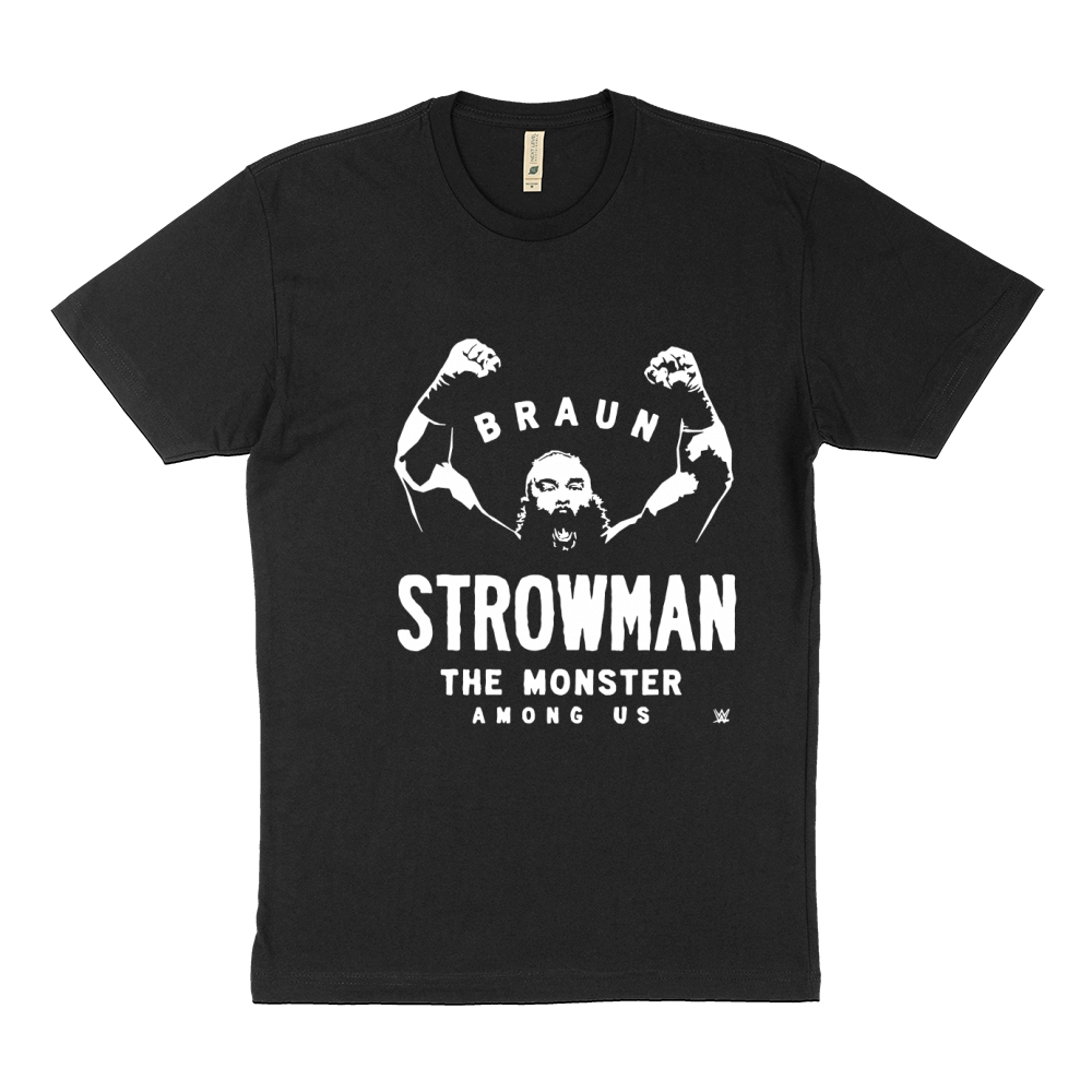 Wrestling WWE Braun Strowman The Monster Sustainable T-Shirt