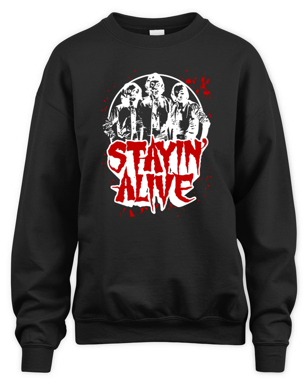 Bee Gees Band Tshirt Unisex Premium Crewneck Sweatshirt