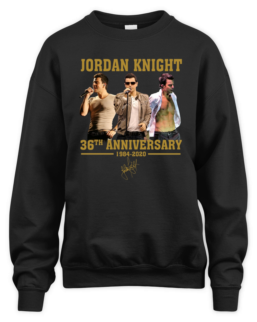 JORDAN KNIGHT 36TH ANNIVERSARY Unisex Premium Crewneck Sweatshirt