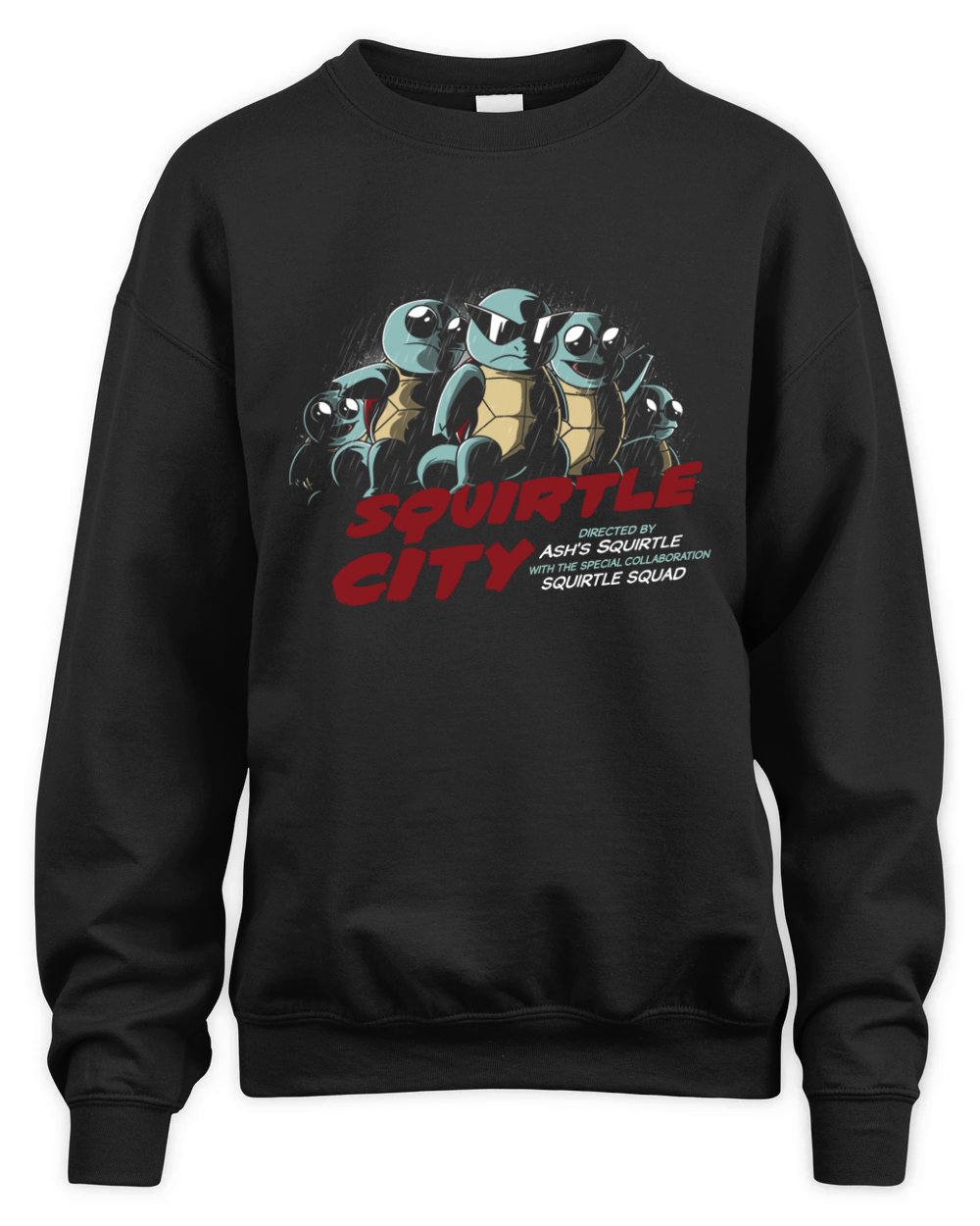 Squirtle City Unisex Premium Crewneck Sweatshirt