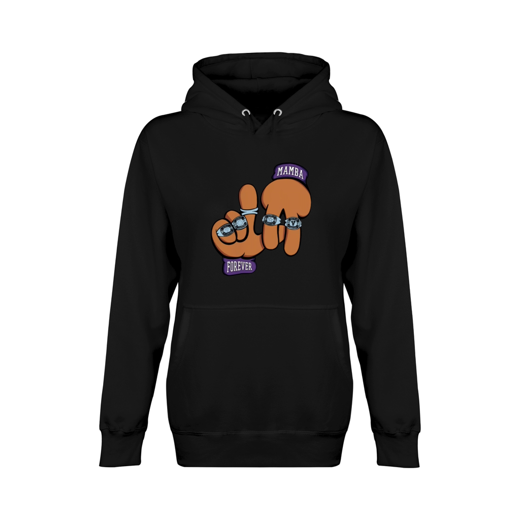 Mamba Day X Puppet La Hands  Forever Mamba Unisex Premium Pullover Hoodie