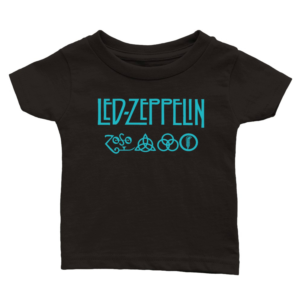 LED ZEPPELIN  CLASSIC ROCK BAND LEGEND Classic Baby Crewneck T-shirt