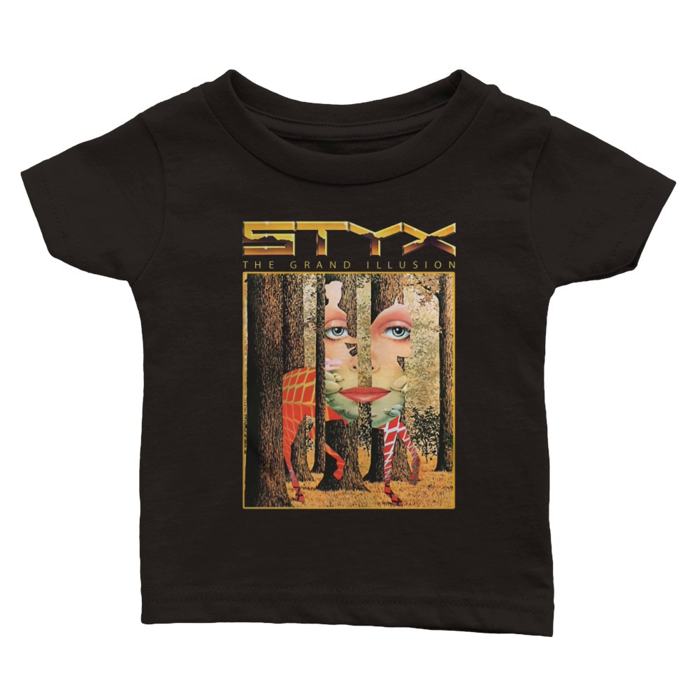 Styx Band  The Grand Illusion Tshirt Classic Baby Crewneck T-shirt