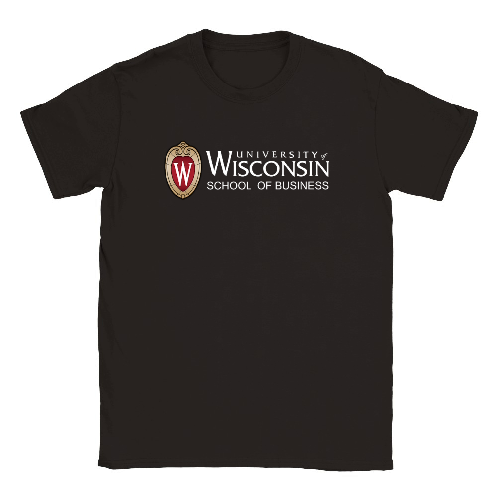 University of Wisconsin School Of Business Classic Kids Crewneck T-shirt