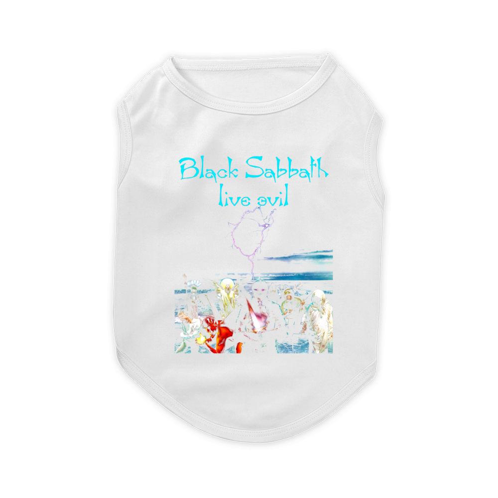 Black Sabbath Fans Live Evil Pet T-Shirt