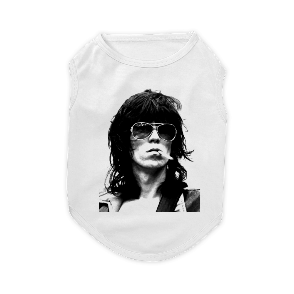 Keith Richards T-Shirt Pet T-Shirt