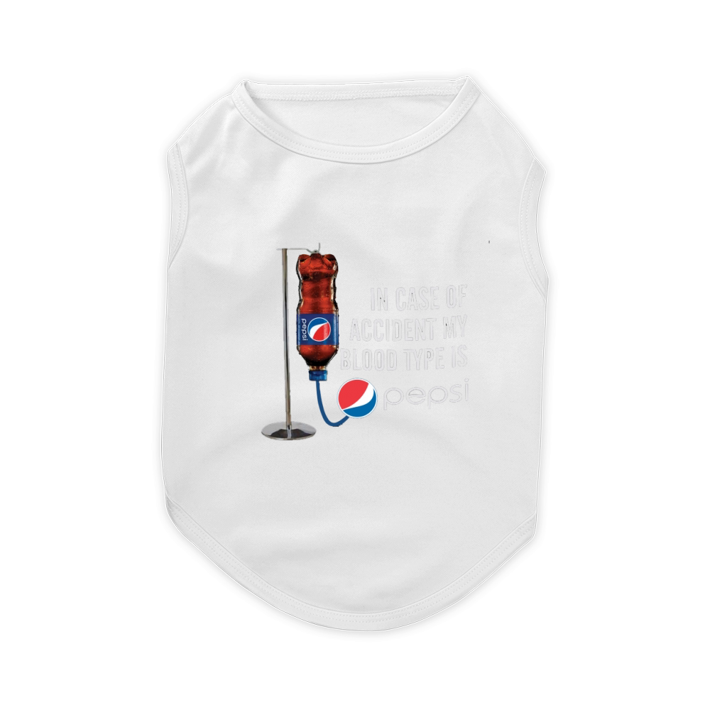 my blood type is pepsi Pet T-Shirt