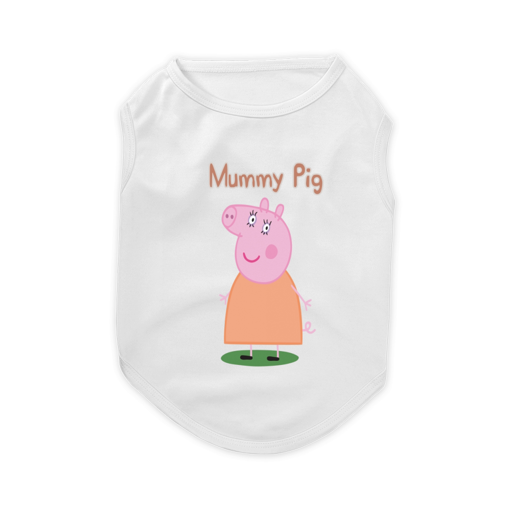 peppa pig mummy pig Pet T-Shirt
