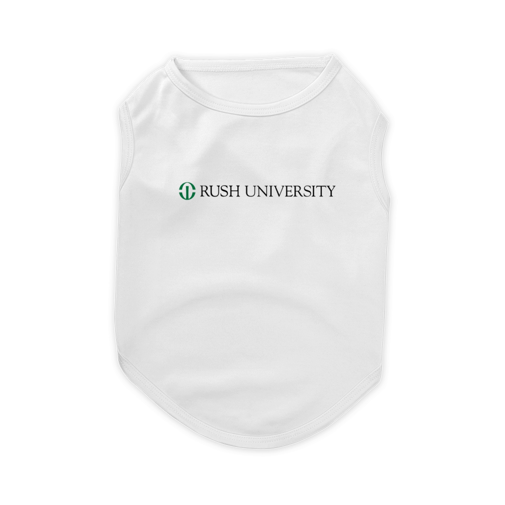 Simple Logo Rush University 2020 Pet T-Shirt