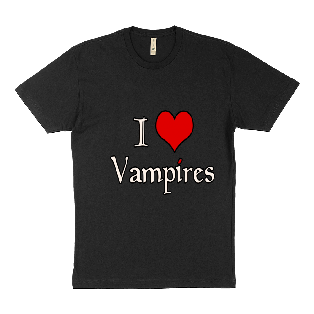 I love Vampires Sustainable T-Shirt