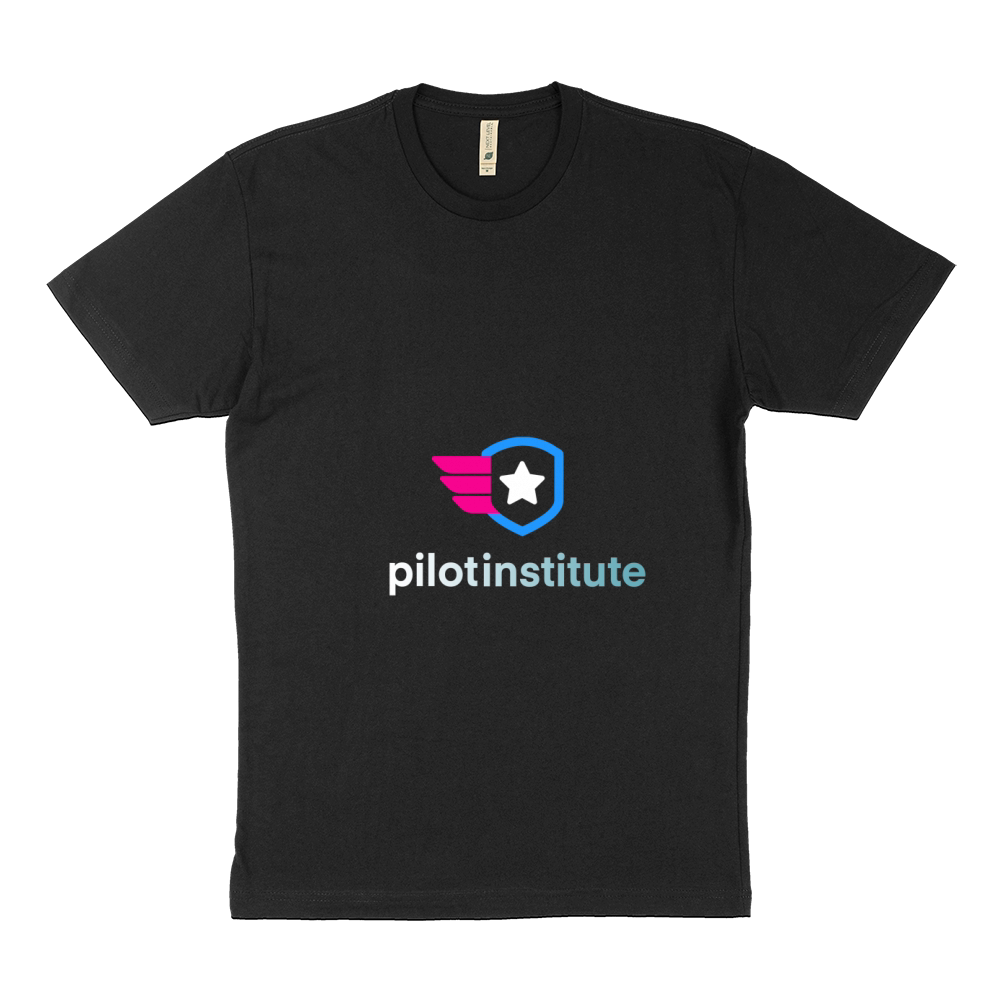 Pilot Institute Logo Sustainable T-Shirt