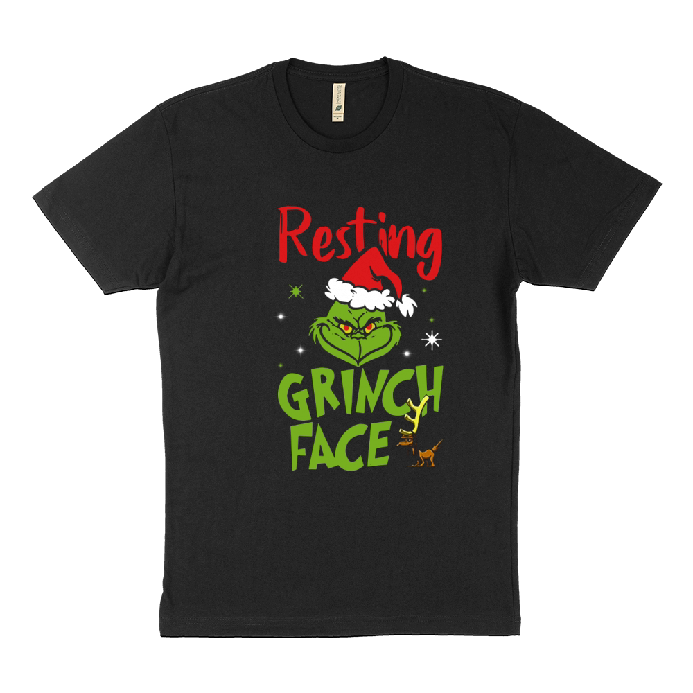 Resting Grinch Face Sustainable T-Shirt