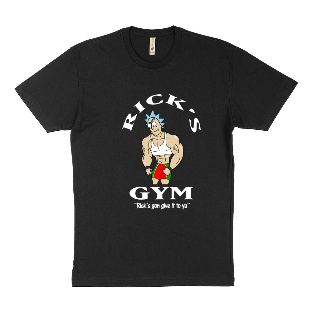 Rick is Gym Gon Give It to Ya Shirt Sustainable T-Shirt
