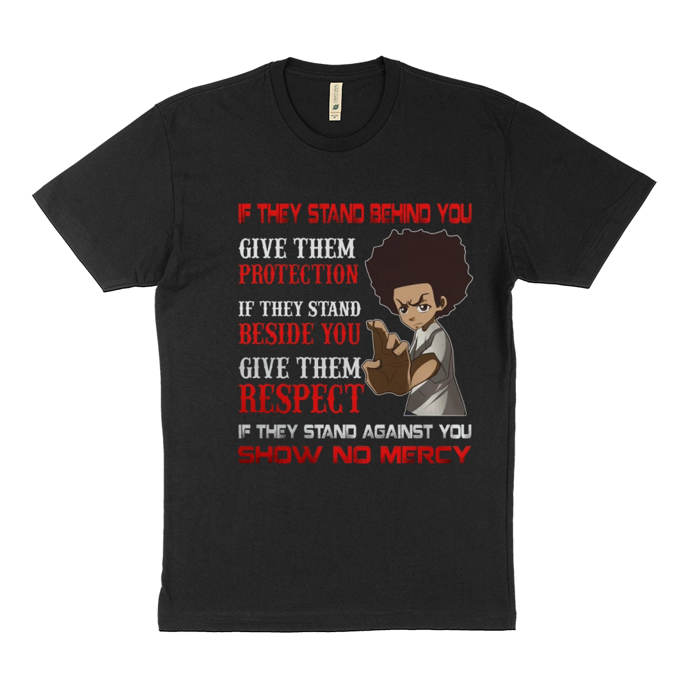 Show No Mercy - The Boondocks Shirts Sustainable T-Shirt