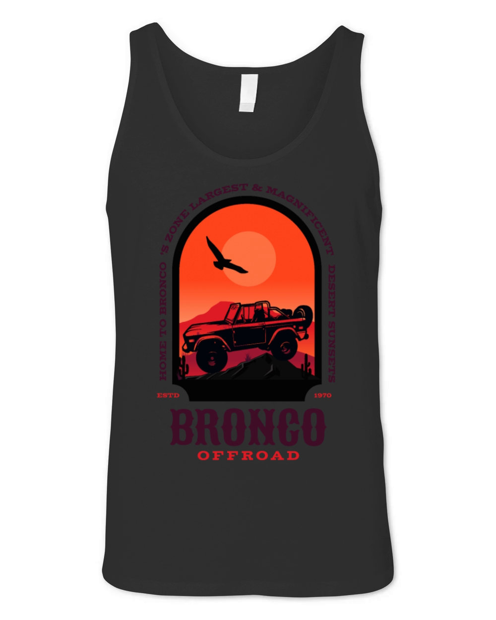 ford bronco sweatshirt vintage gifts Unisex Jersey Tank