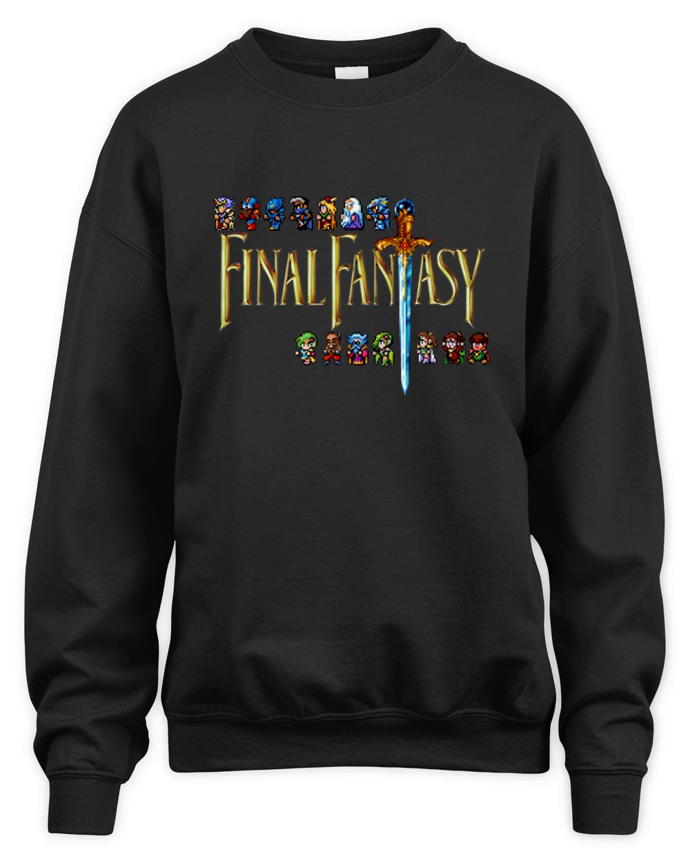 Final Fantasy Unisex Premium Crewneck Sweatshirt
