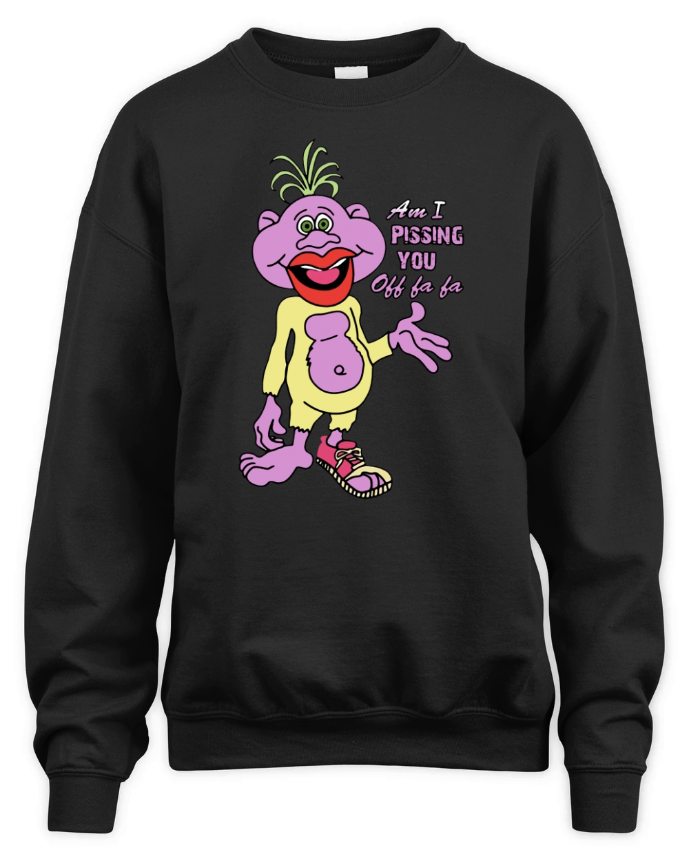 Peanut am I pissing you off fa fa shirt Unisex Premium Crewneck Sweatshirt