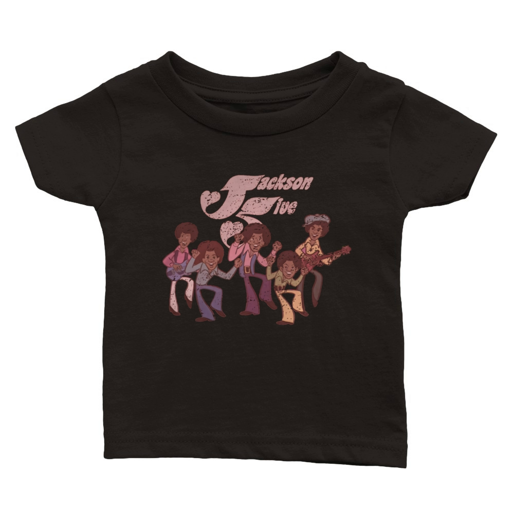 JACKSON FIVE Classic Baby Crewneck T-shirt