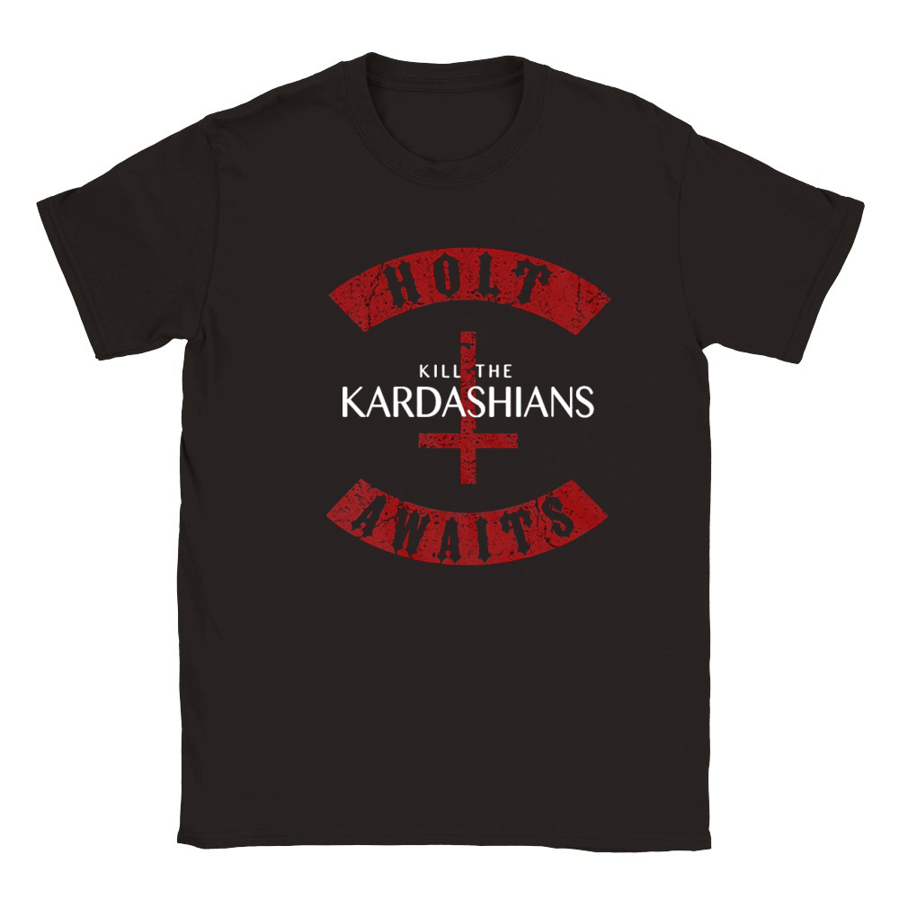 Holt awaits Kill the kardashians Classic Kids Crewneck T-shirt