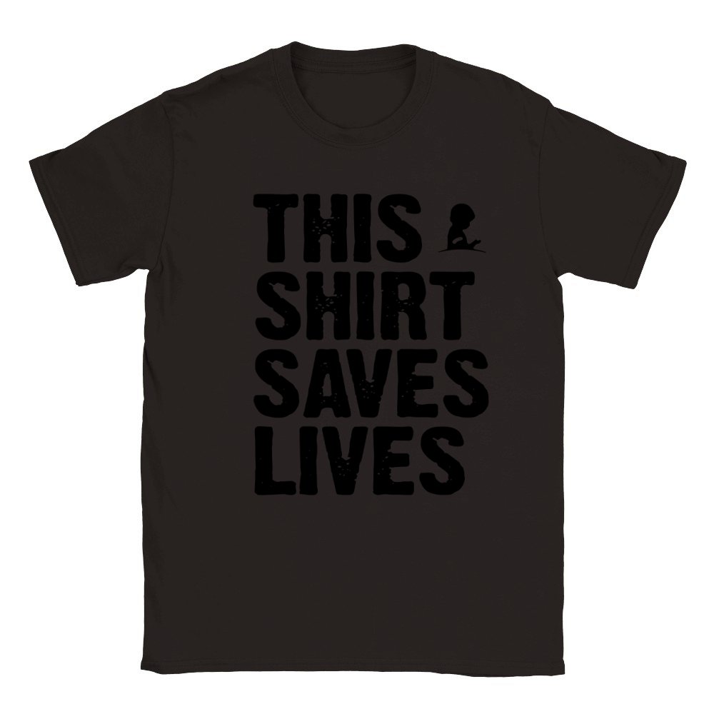 This Shirt Saves Lives shirt Classic Kids Crewneck T-shirt