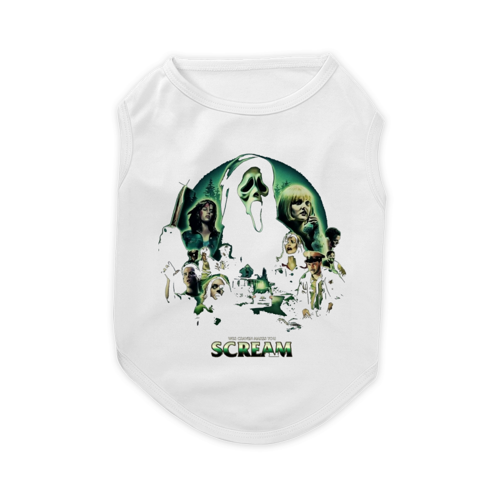 Movie Black Scream Pet T-Shirt