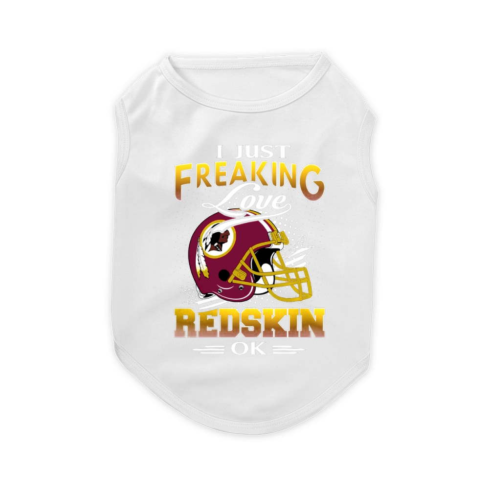 I Just Freaking Love Redskin Ok Pet T-Shirt