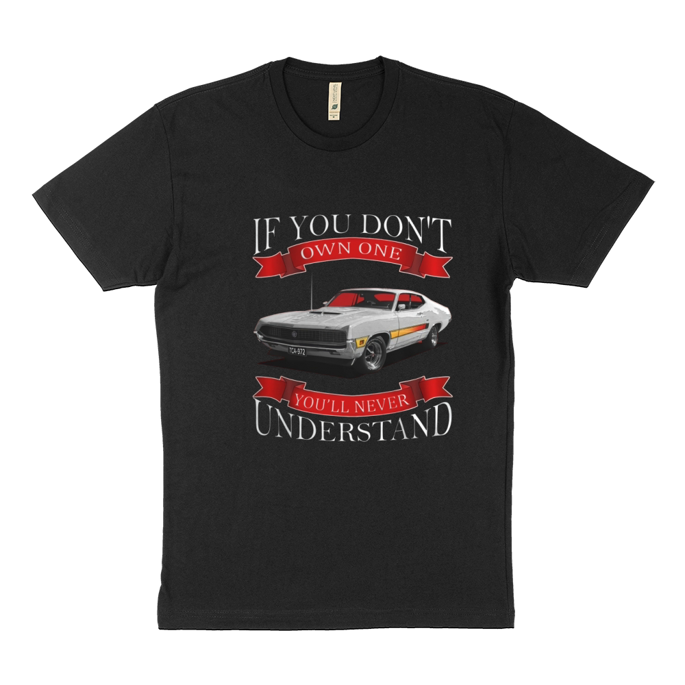 1970 Ford Torino GT Back Side Sustainable T-Shirt
