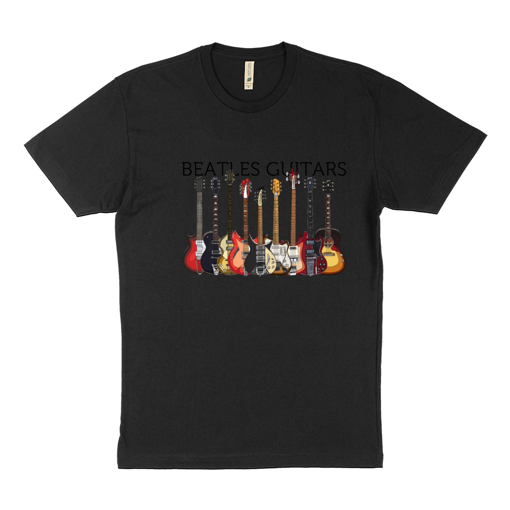Beatles Guitars Sustainable T-Shirt