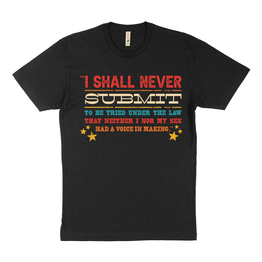 I Shall Never Submit To Be Tried Under The Law Sustainable T-Shirt
