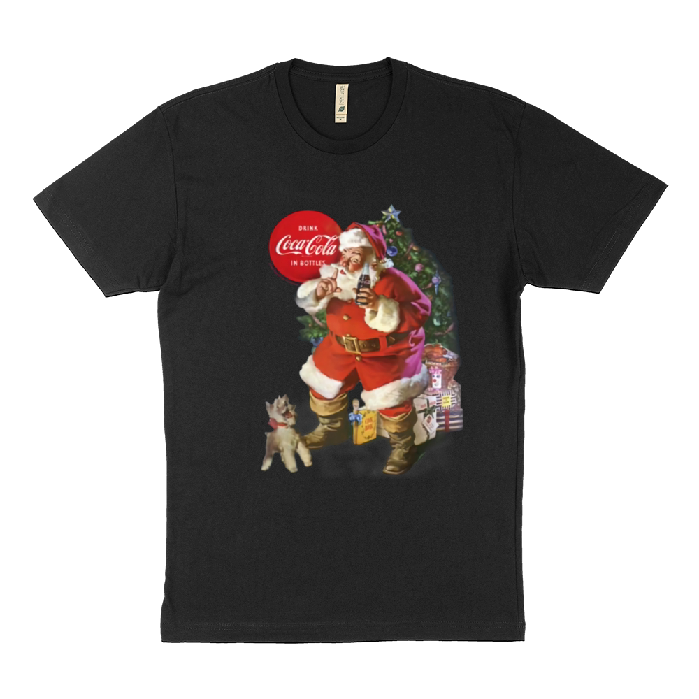 Merry Christmas Nice Coca-Cola Santa Claus Christmas Logo shirt Sustainable T-Shirt