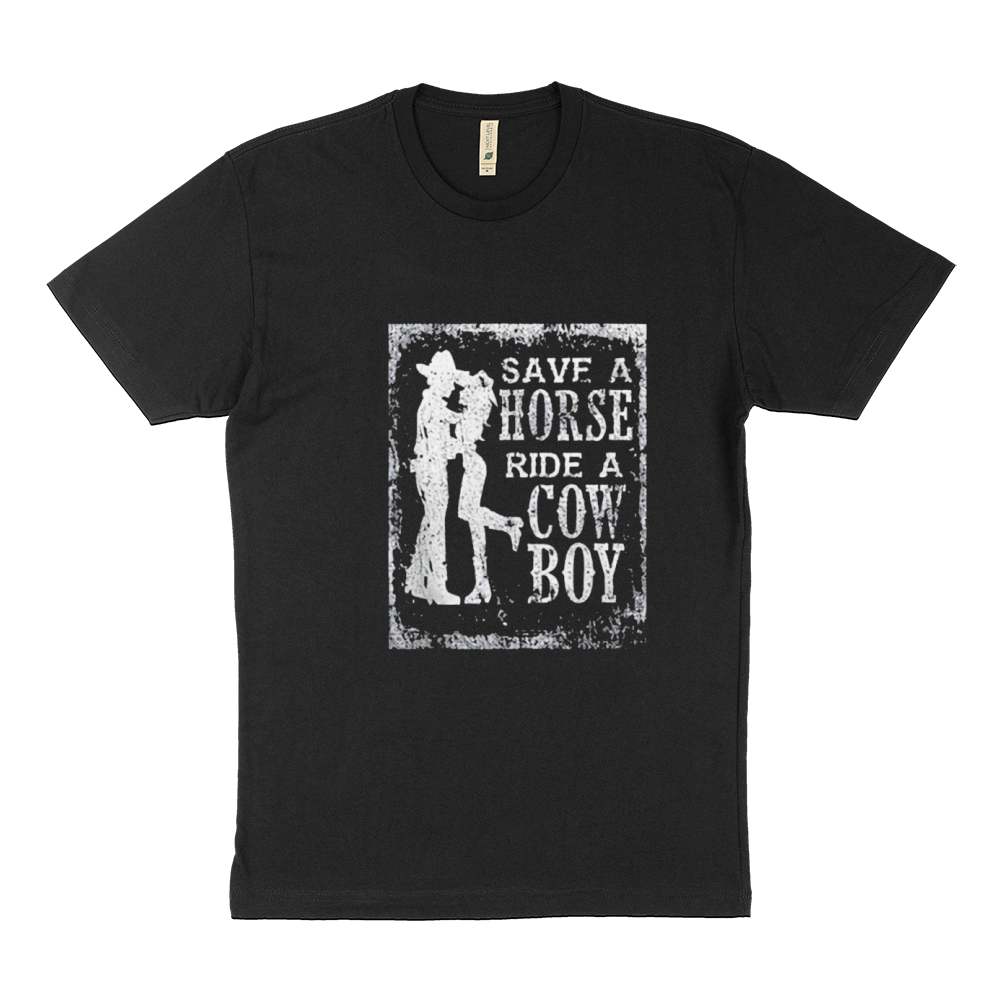 Save A Horse Ride A Cowboy Sustainable T-Shirt