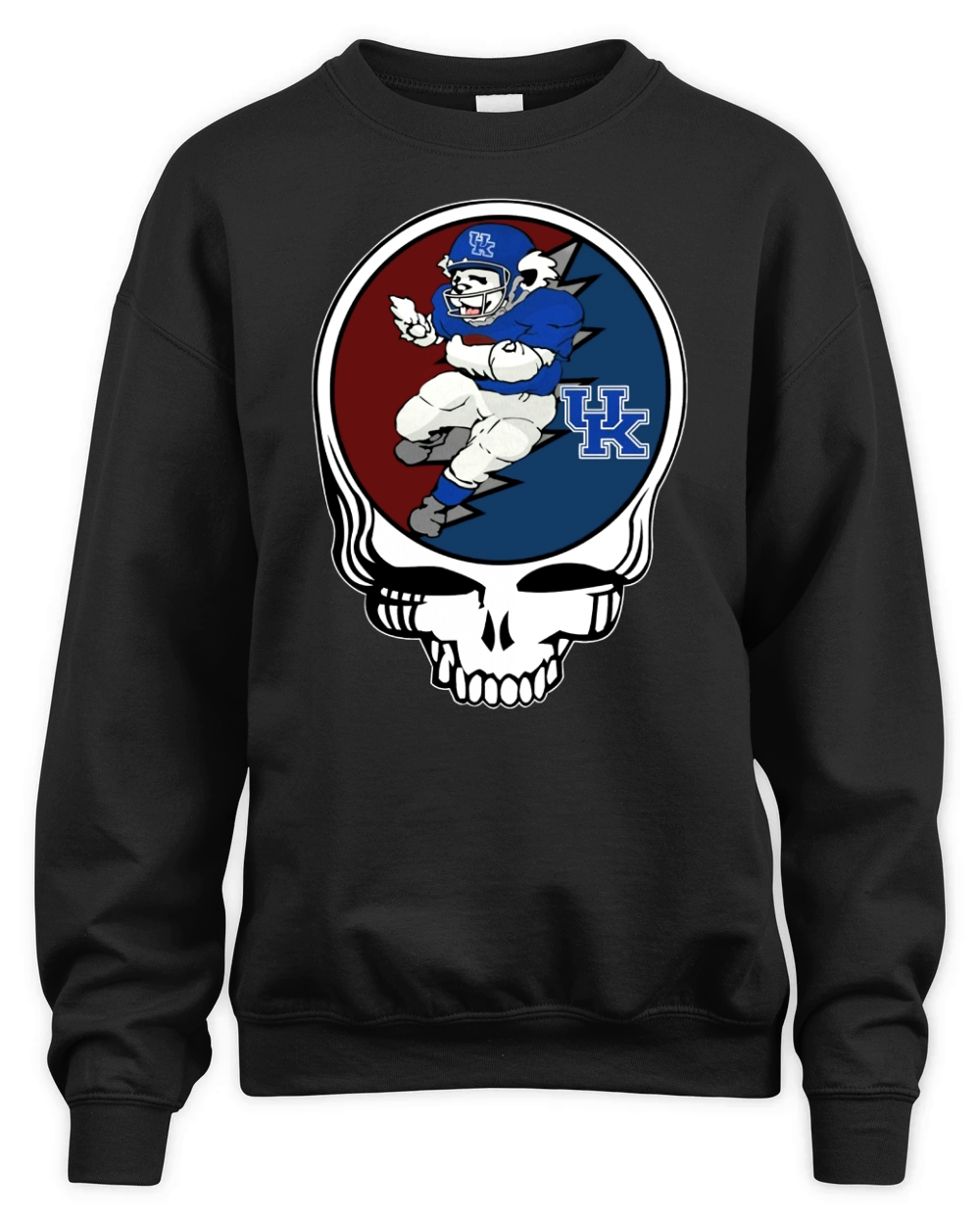 GratefulDead Kentucky Wildcats Unisex Premium Crewneck Sweatshirt