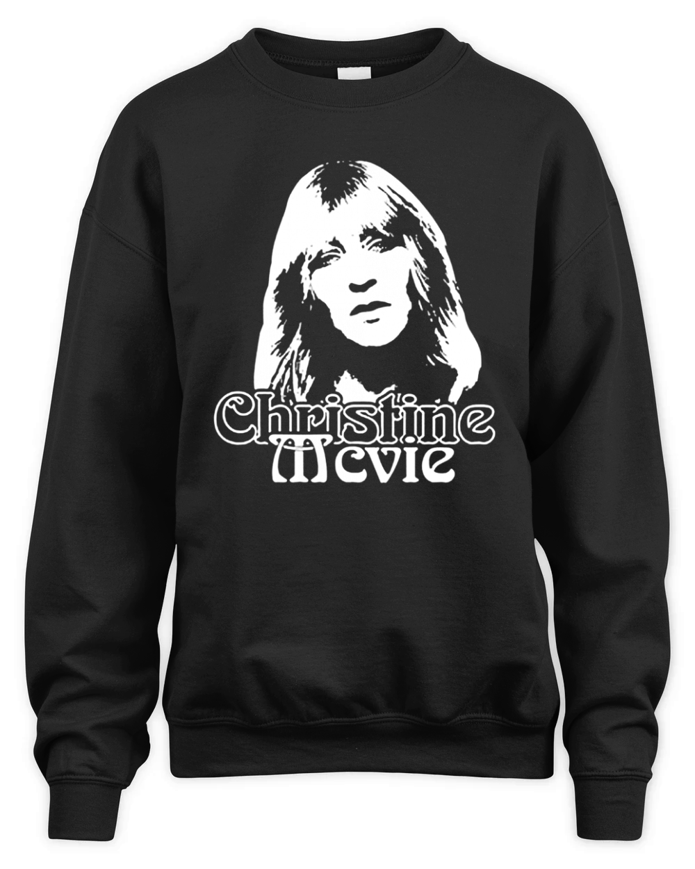 Retro Graphic Christine Mcvie Art Unisex Premium Crewneck Sweatshirt