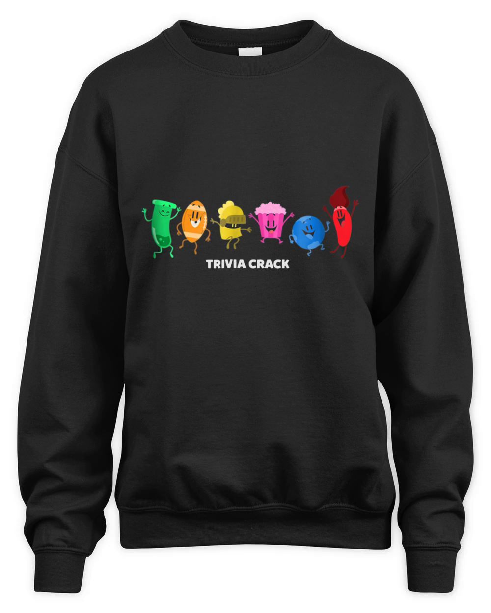 Trivia Crack Jump T-Shirt Unisex Premium Crewneck Sweatshirt