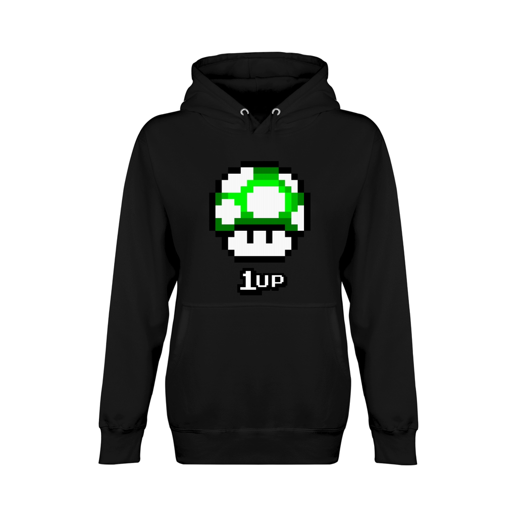 1up T-Shirt Unisex Premium Pullover Hoodie