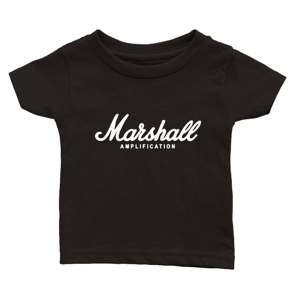 Marshall Amp rock band music Baseball Jersey T-Shirt Classic Baby Crewneck T-shirt