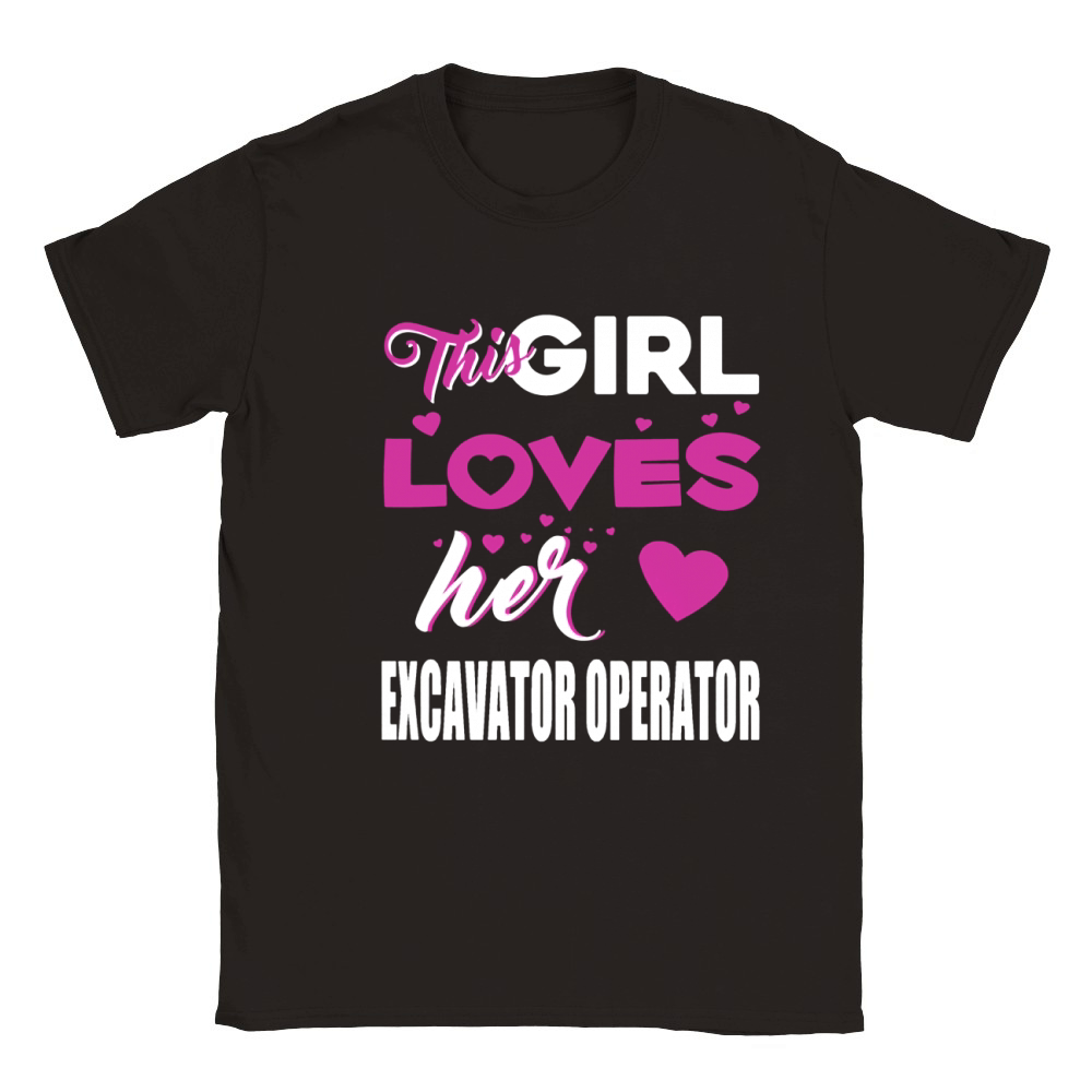 EXCAVATOR OPERATOR Classic Kids Crewneck T-shirt