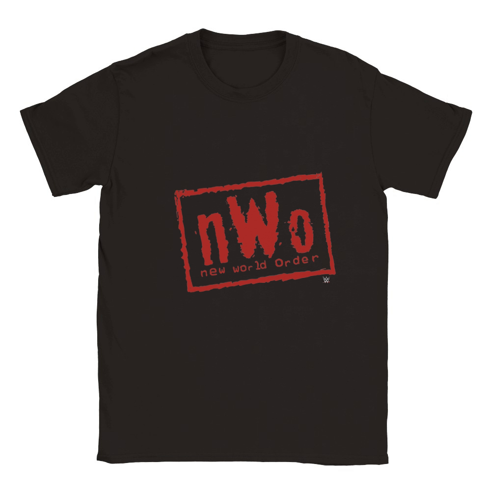 nWo New World Order WWE Wrestling Logo Graphic T-Shirt_extract Classic Kids Crewneck T-shirt