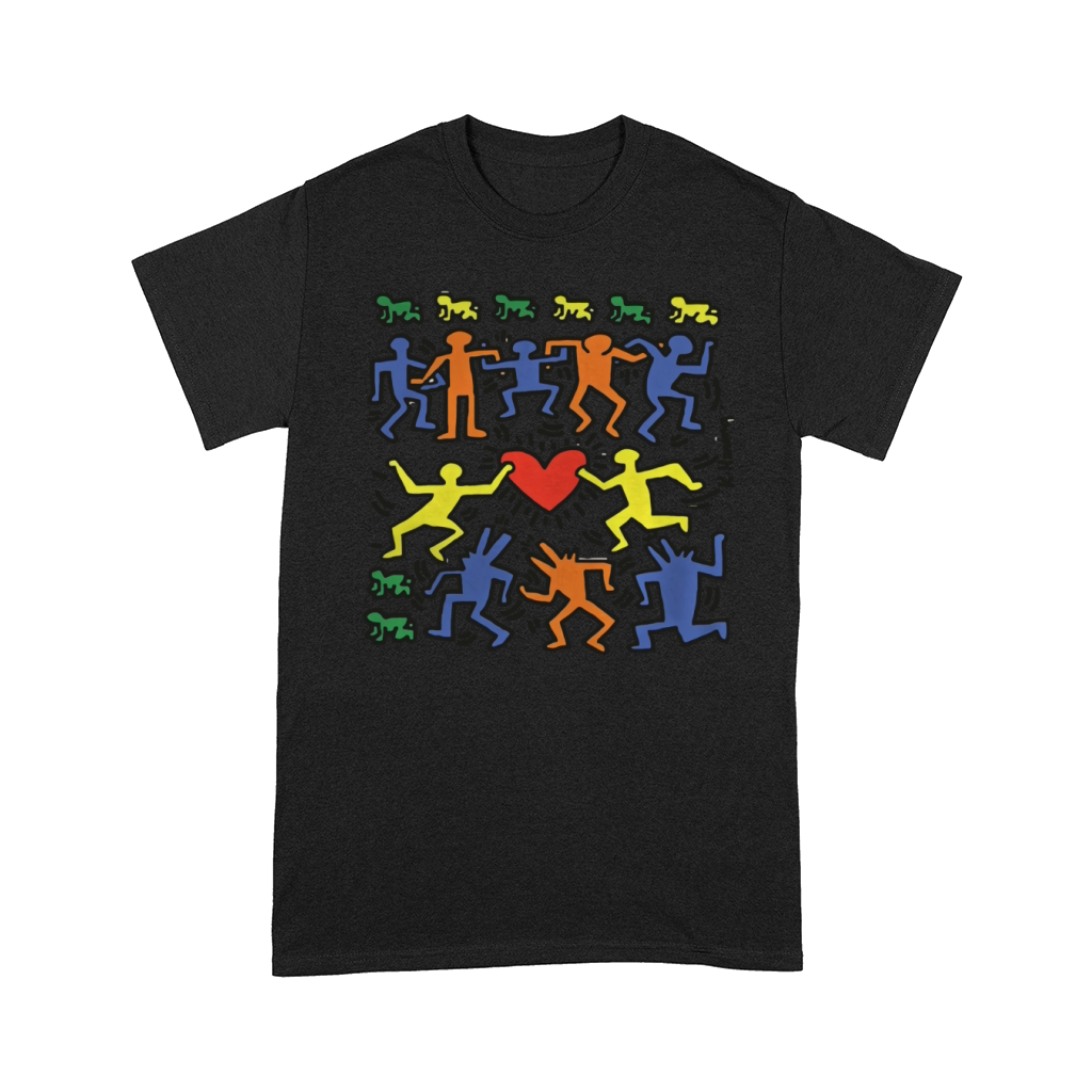 TANZPARTY KEITH HARING T-Shirt Comfort T-shirt