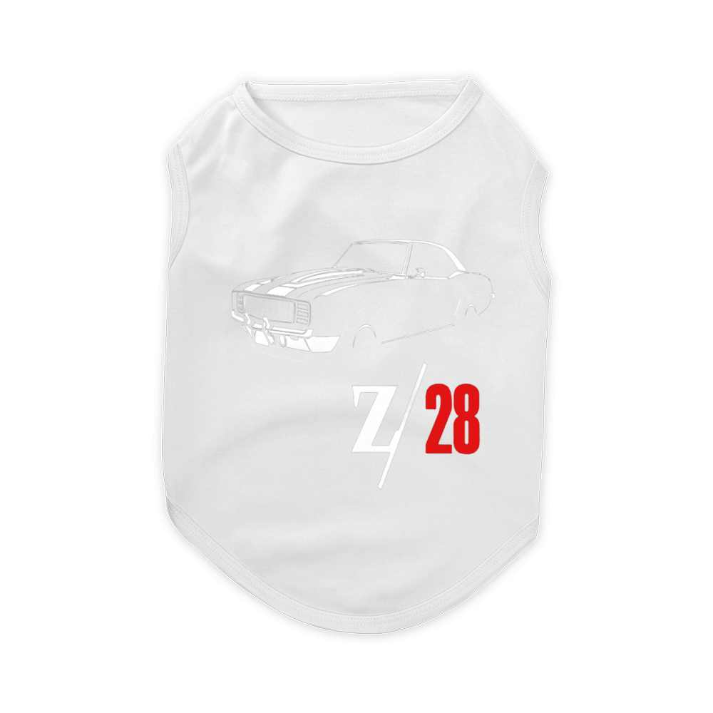 1969 Camaro Z28 Vintage T-Shirts Pet T-Shirt