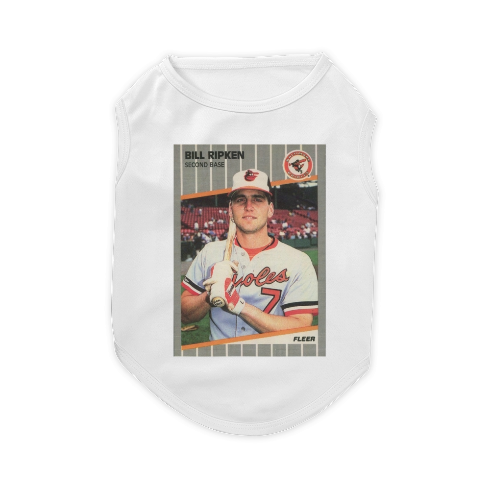 Bill Ripken Fuck Face Card 1989 Fleer #616 (Distressed) T-Shirt Pet T-Shirt