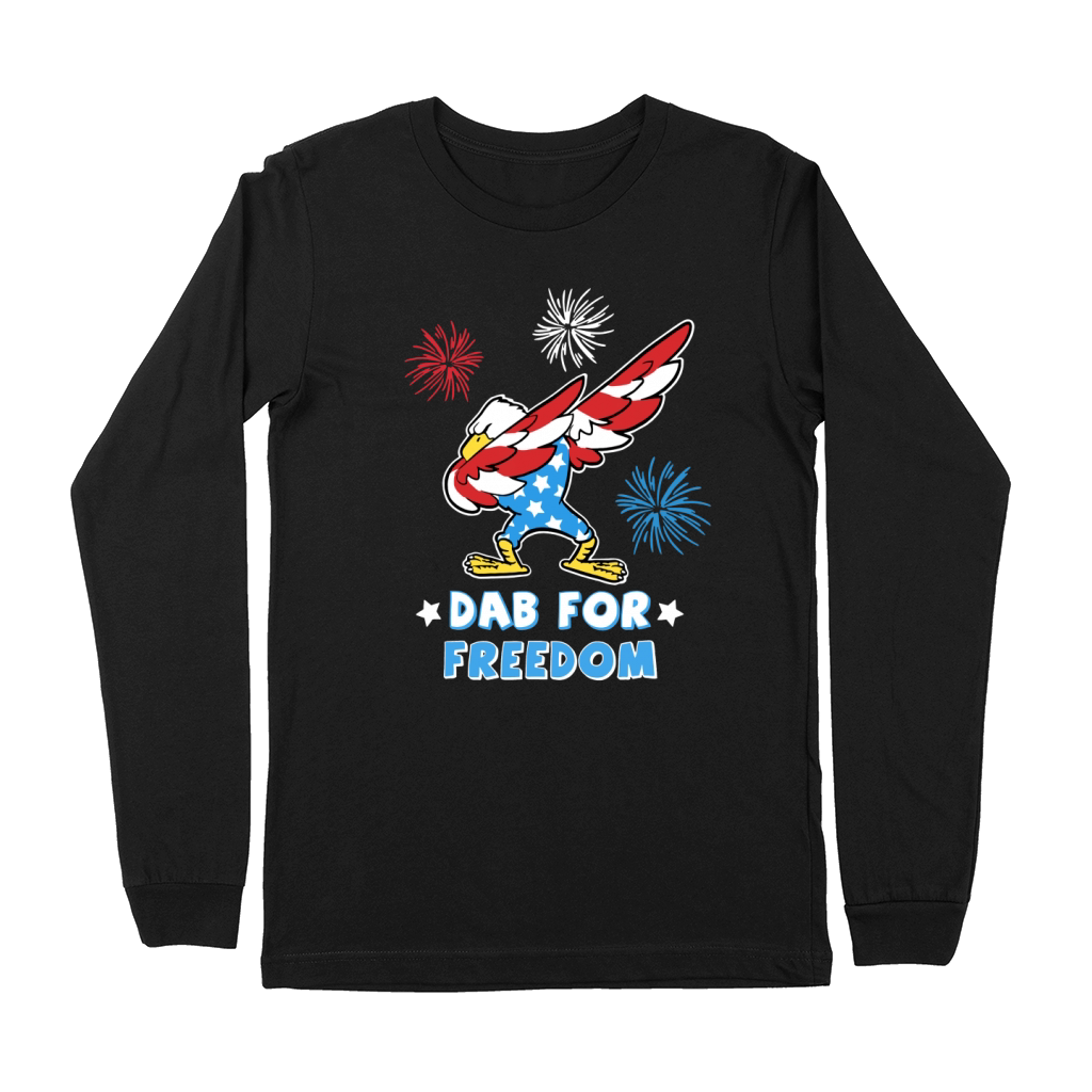 American Dab for freedom Premium Long Sleeve