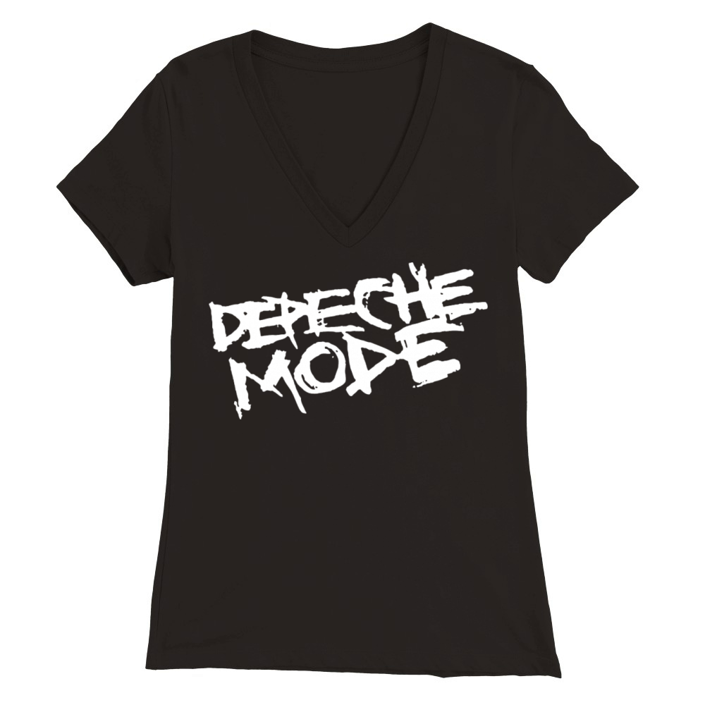 dehe music cool logo Premium Womens V-Neck T-shirt