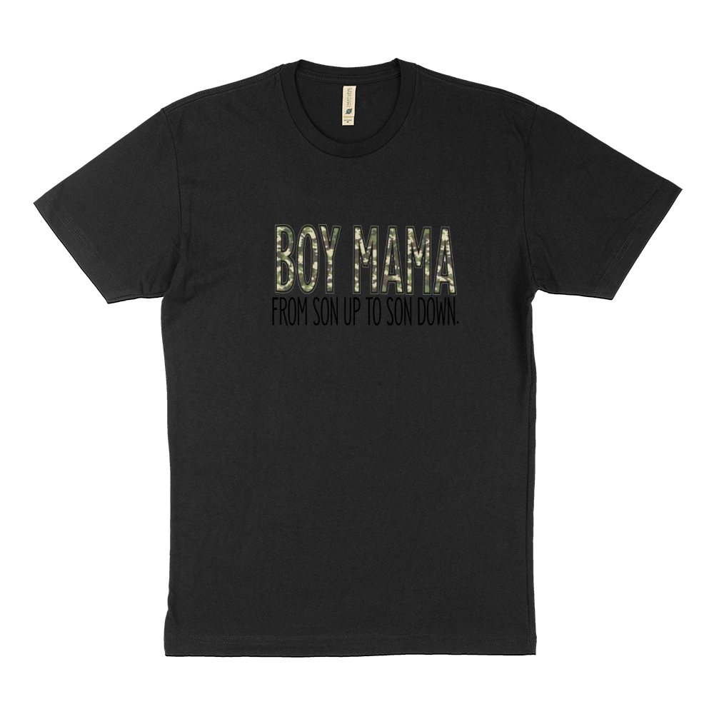 Boy Mama from son up to son down shirt Sustainable T-Shirt