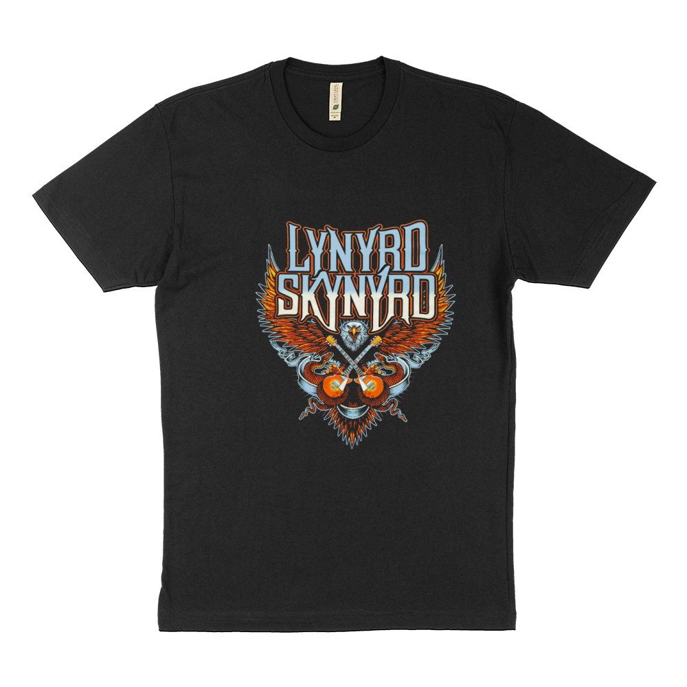 Lynyrd Skynyrd Eagle Guitar shirt Sustainable T-Shirt