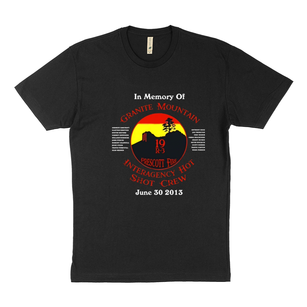 Memorial Prescott Granite Mountain Hotshots Sustainable T-Shirt
