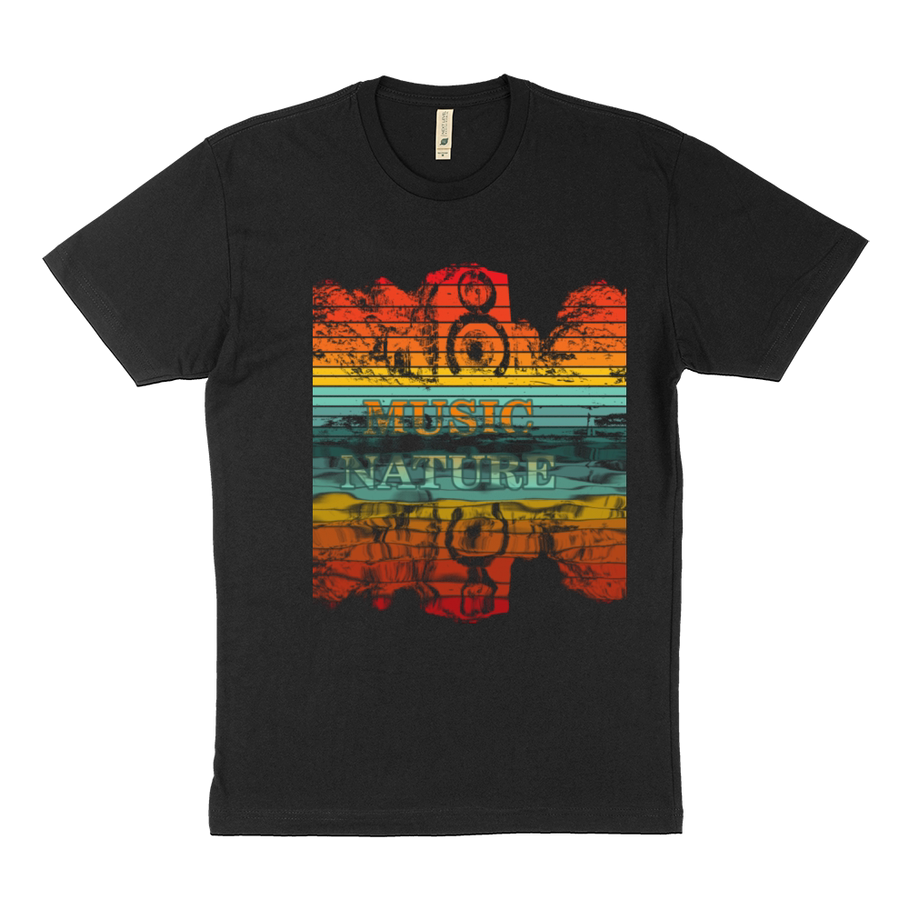 Music Nature vintage Sustainable T-Shirt