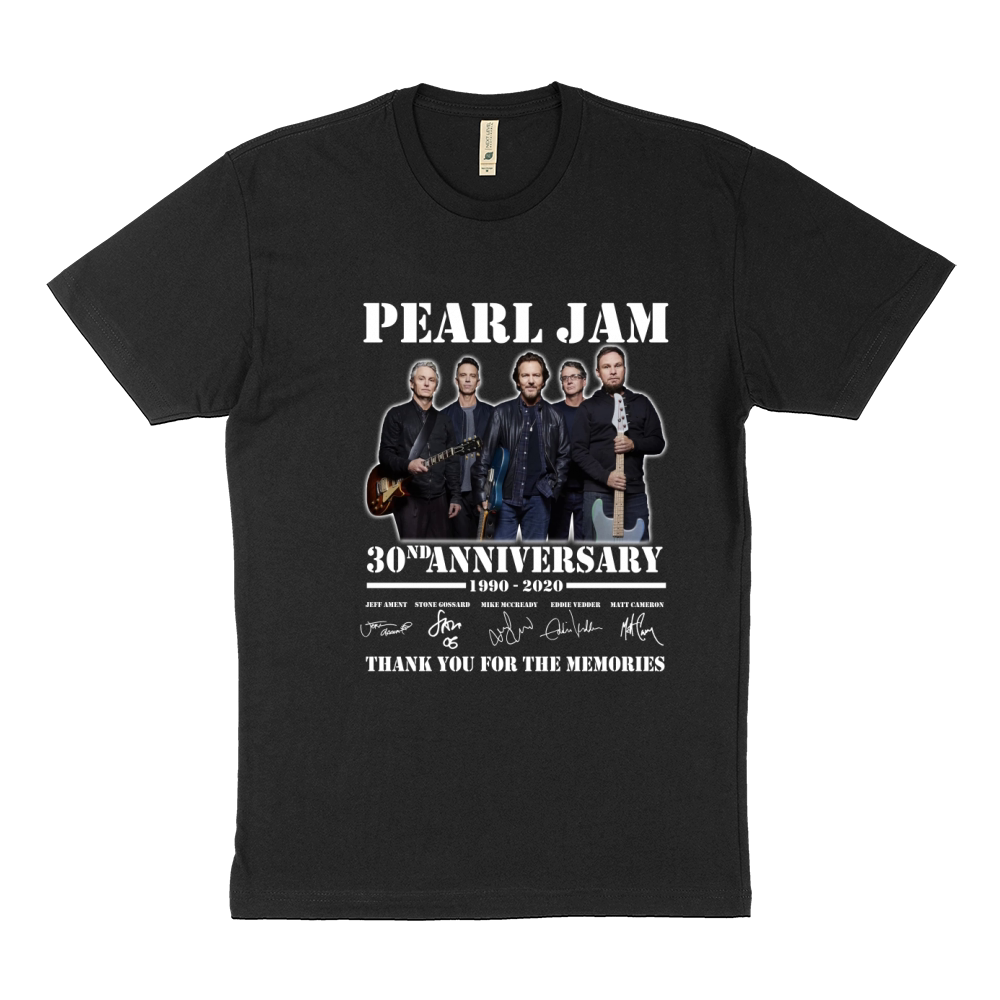 pearl jam 30 anniversary Sustainable T-Shirt