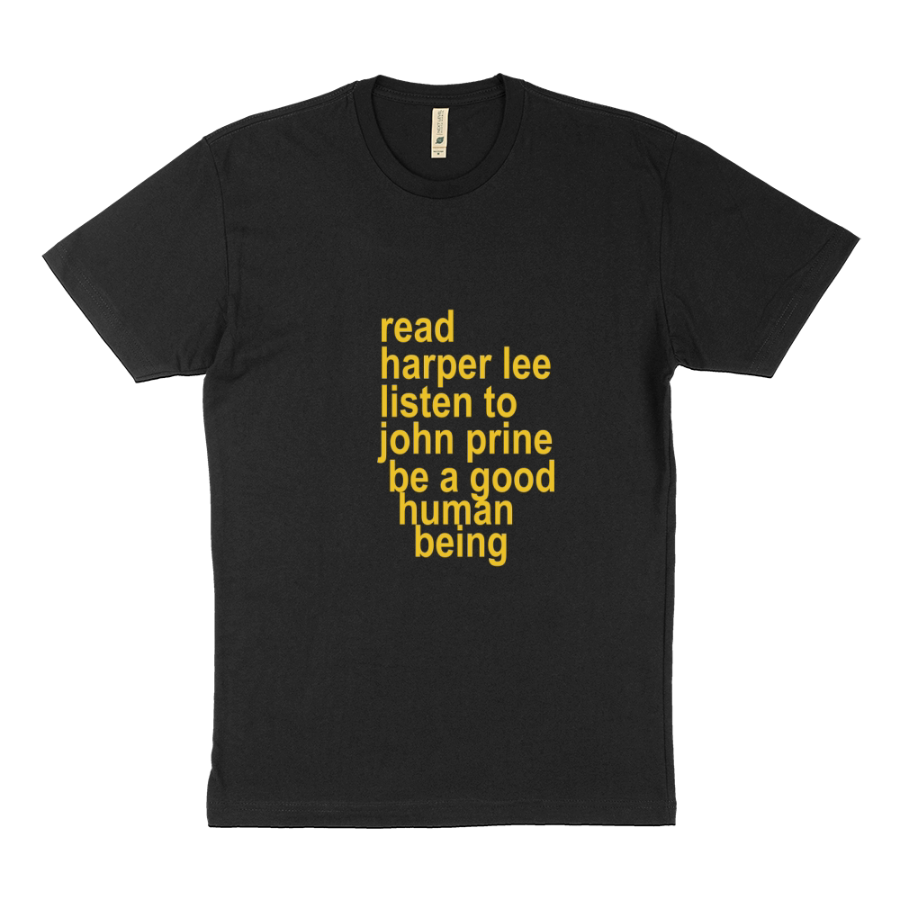 Prayer For John Prine Harper Lee To Kill A Mockingbird Bruised Orange Sustainable T-Shirt